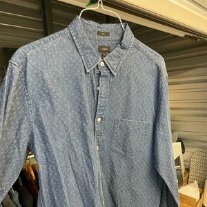 Retail Jcrew Triple Dot Chambray Shirt
